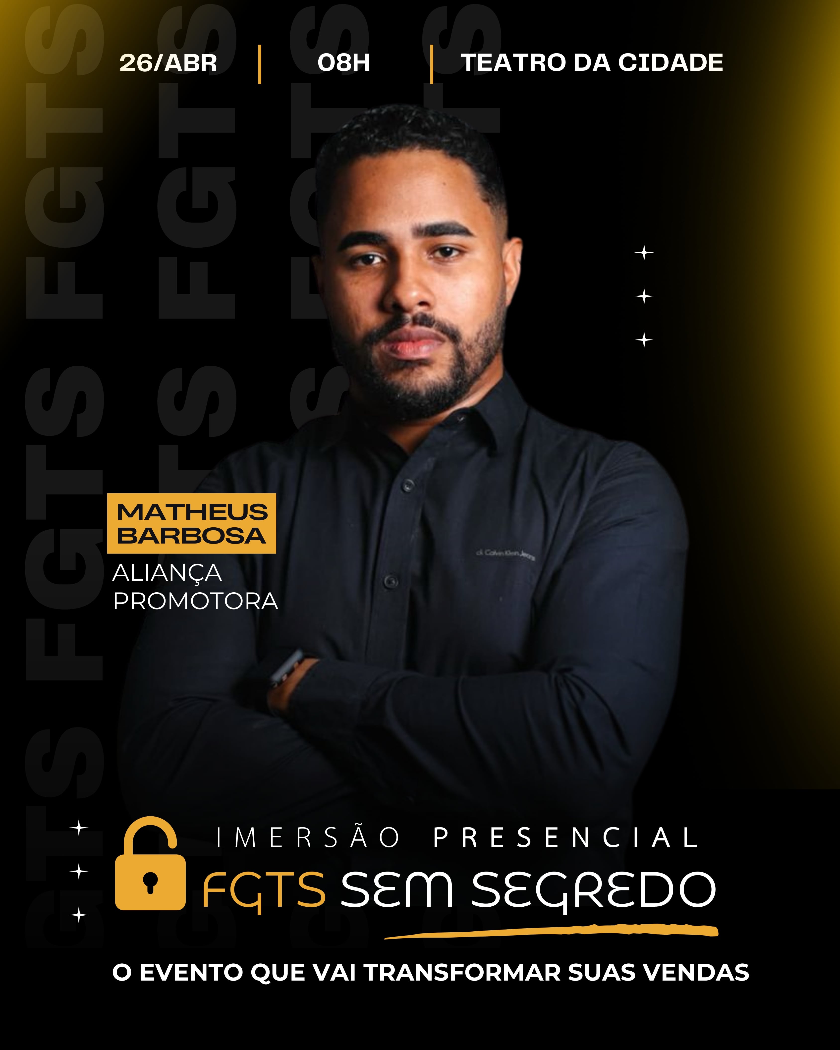 Background do Evento com cadeado